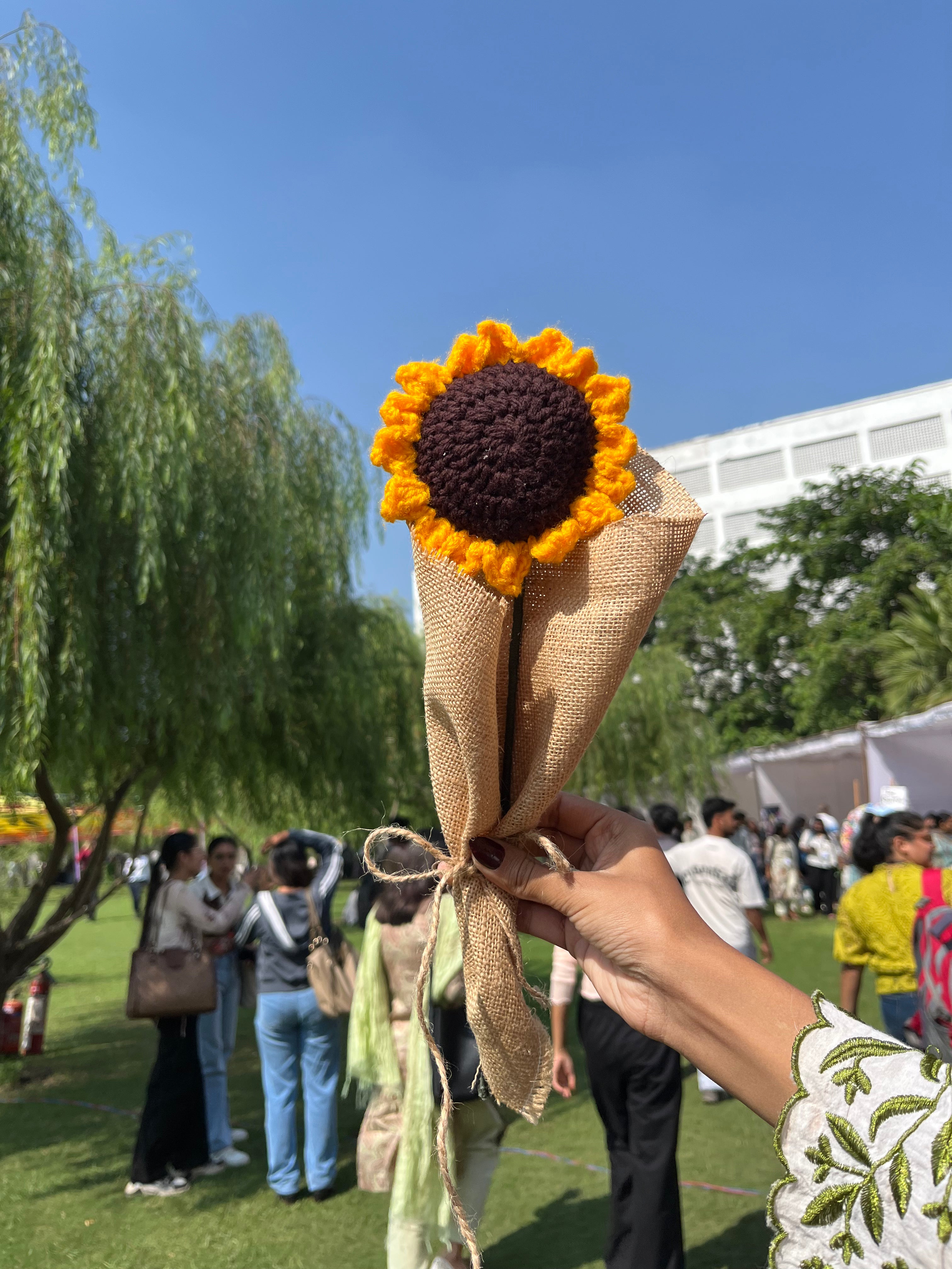 Crochet Sun Flower